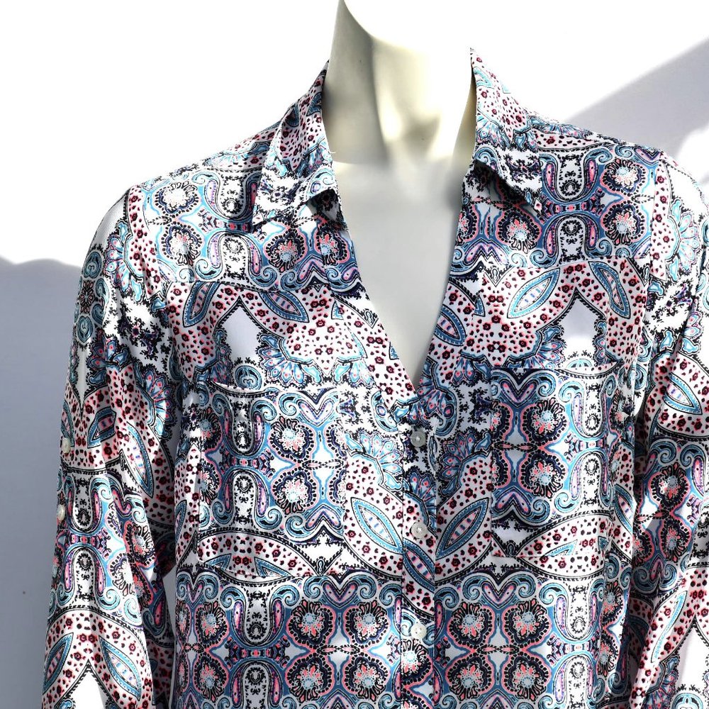 Express Portofino Shirt (NOWT) XS Paisley